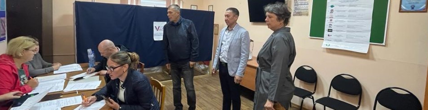 Члены общественной наблюдательной комиссии проконтролировали ход голосования в ИЦ ИК-27